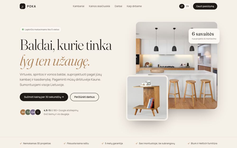 Oak and Linen